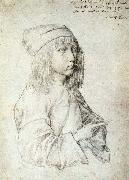 Albrecht Durer Self-Portrait at 13 oil